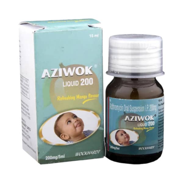 Aziwok 200mg Mango Flavour Liquid 15ml