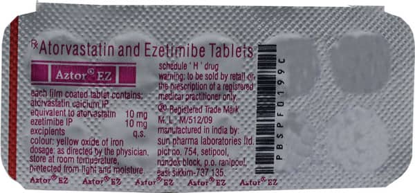 Aztor Ez 10mg Strip Of 10 Tablets