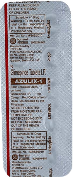 Azulix 1mg Strip Of 10 Tablets