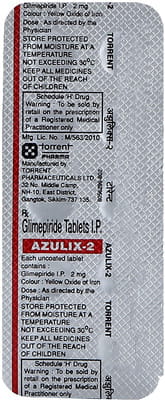 Azulix 2mg Strip Of 10 Tablets