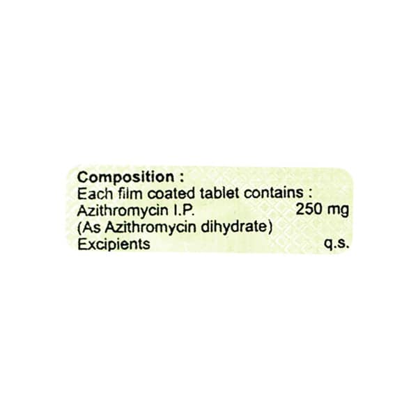 Azysafe 250Mg Strip Of 6 Tablets