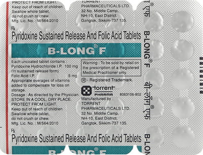 B Long F Strip Of 30 Tablets