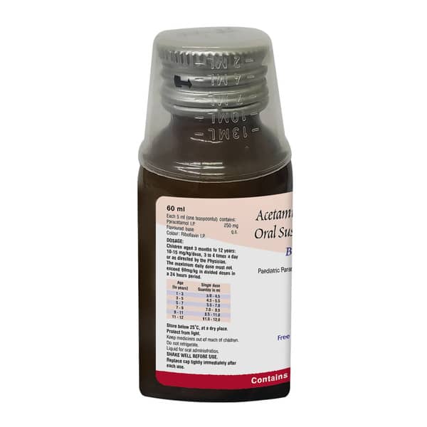 Babygesic 250mg Suspension 60ml