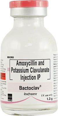 Bactoclav 1.2gm Dry Vial Of 1 Powder For Injection