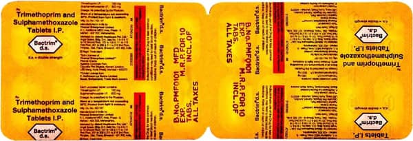 Bactrim Ds Strip Of 10 Tablets