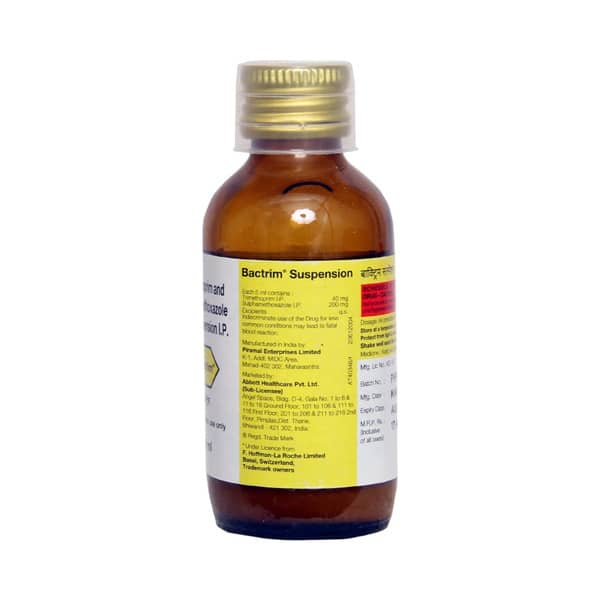 Bactrim Bottle Of 50ml Suspension