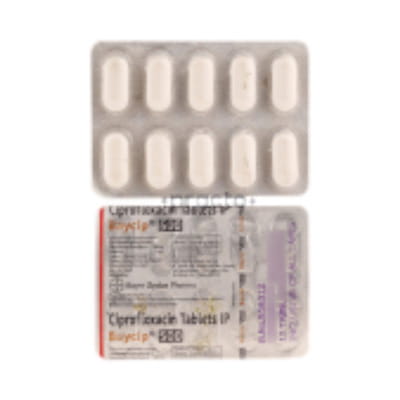 Baycip 500mg Strip Of 10 Tablets