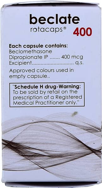 Beclate 400mcg Box Of 30 Rotacaps