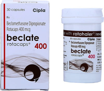 Beclate 400mcg Box Of 30 Rotacaps
