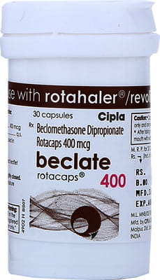 Beclate 400mcg Box Of 30 Rotacaps