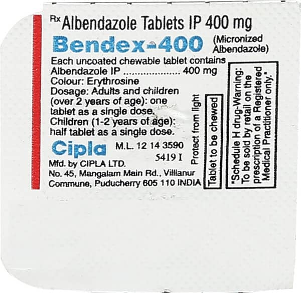 Bendex 400 Tablet