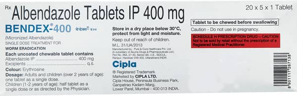 Bendex 400 Tablet