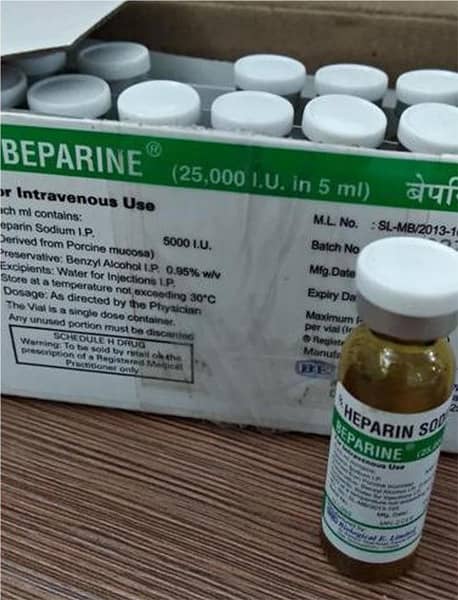 Beparine 25000iu Vial Of 5ml Injection