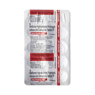 Bepride Mf Strip Of 10 Tablets