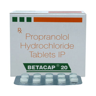 Betacap 20mg Strip Of 10 Tablets