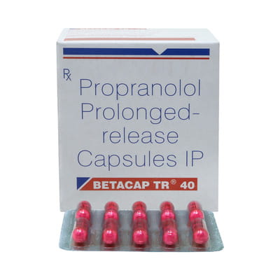 Betacap Tr 40mg Strip Of 10 Capsules