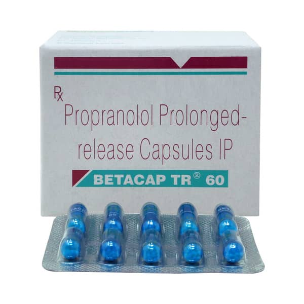 Betacap Tr 60mg Strip Of 10 Capsules