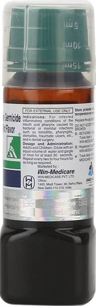 Betadine 2% Mint Flavour Bottle Of 50Ml Gargle