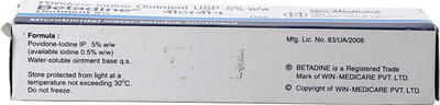 Betadine 5% Oint 125gm