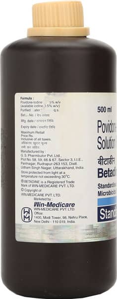 Betadine 5% Skin Solution