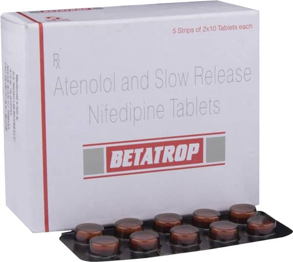 Betatrop Strip Of 10 Tablets
