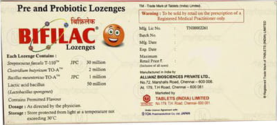 Bifilac Strip Of 10 Capsules