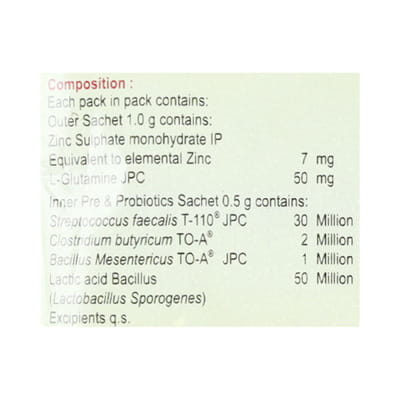 Bifilac Zn Pineapple Sach 1gm