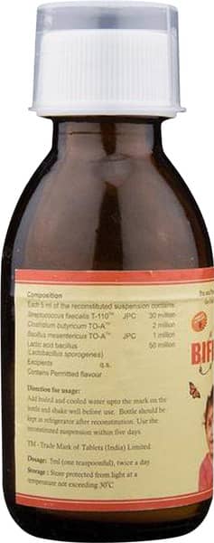 Bifilac Bottle Of 50ml Dry Syrup