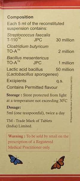 Bifilac Bottle Of 50ml Dry Syrup