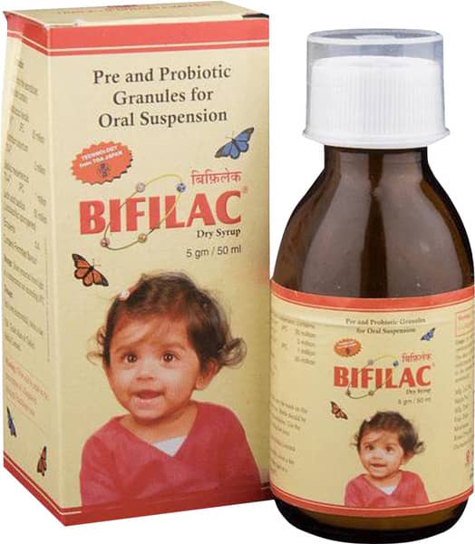 Bifilac Bottle Of 50ml Dry Syrup