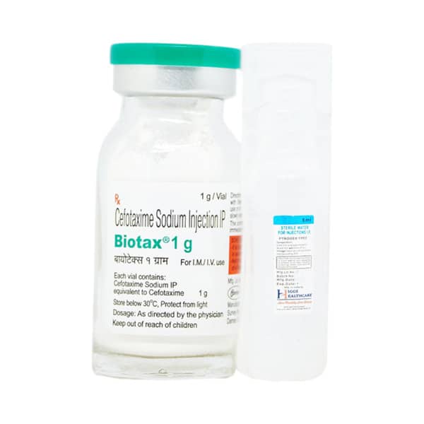 Biotax 1gm Dry Vial Of 1 Powder For Injection