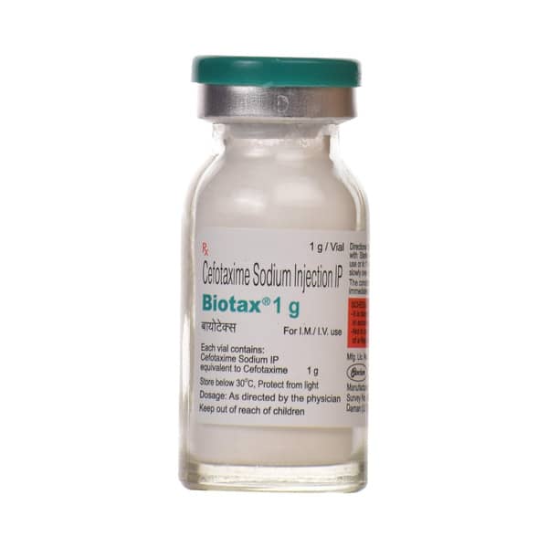 Biotax 1gm Dry Vial Of 1 Powder For Injection