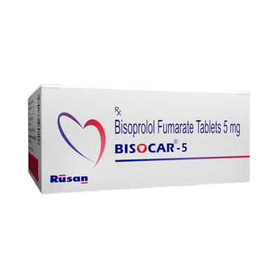 Bisocar 5mg Strip Of 10 Tablets