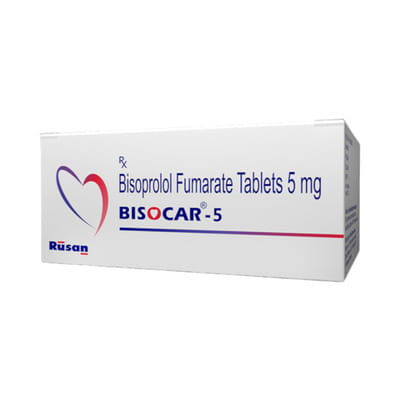 Bisocar 5mg Strip Of 10 Tablets
