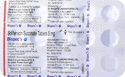 Bispec 5mg Strip Of 15 Tablets