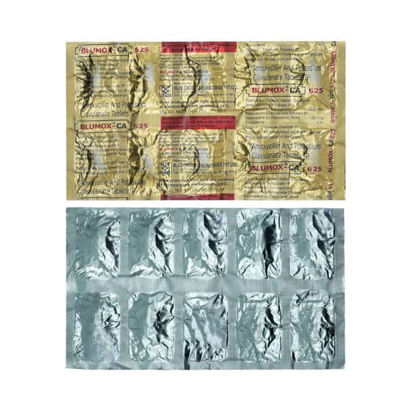 Blumox Ca 625mg Strip Of 10 Tablets