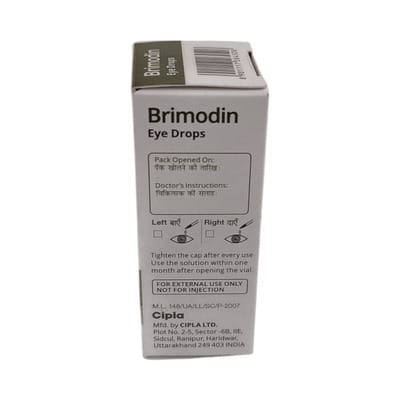 Brimodin Bottle Of 5ml Eye Drops
