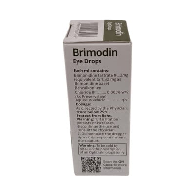 Brimodin Bottle Of 5ml Eye Drops