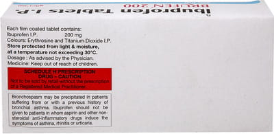 Brufen 200mg Strip Of 15 Tablets