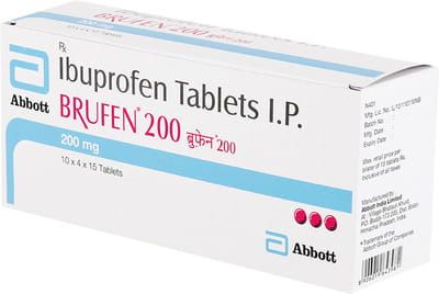 Brufen 200mg Strip Of 15 Tablets