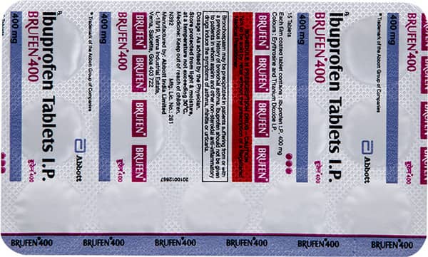 ब्रुफेन 400 टैबलेट