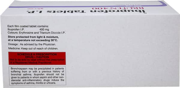 ब्रुफेन 400 टैबलेट