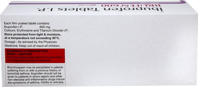 Brufen 600mg Strip Of 15 Tablets