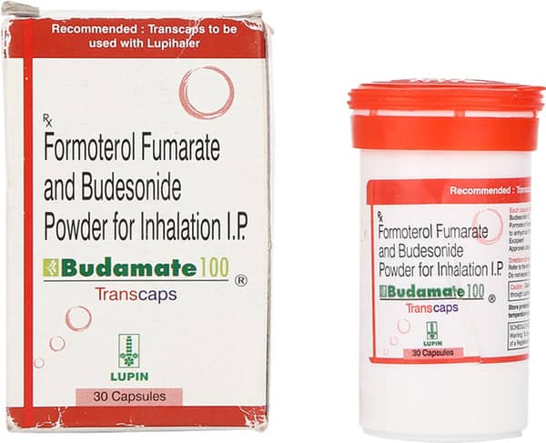 Budamate 100Mcg Bottle Of 30 Transcaps