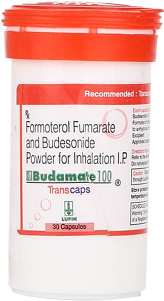 Budamate 100Mcg Bottle Of 30 Transcaps