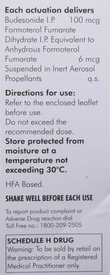 Budamate 100mcg Packet Of 120md Transhaler