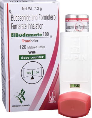 Budamate 100mcg Packet Of 120md Transhaler