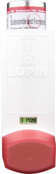 Budamate 100mcg Bottle Of 120md Transhaler