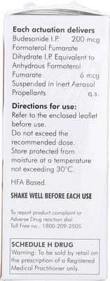 Budamate 200mcg Hfa Box Of 120md Transhaler