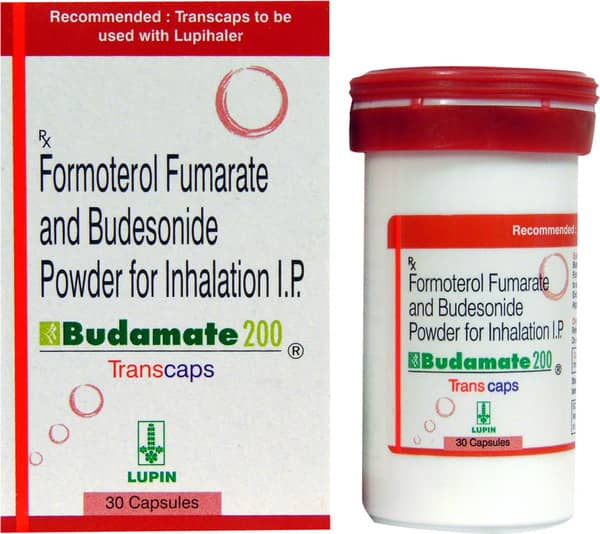 Budate 200mcg Transcaps 30'S